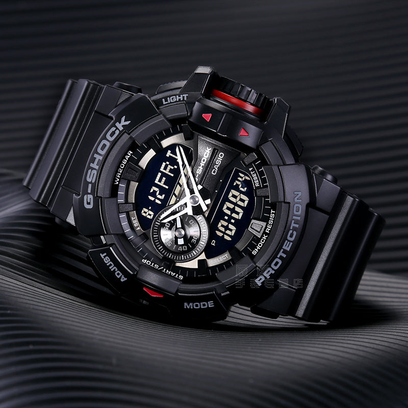 CASIO G-Shock Analog-Digital 'Black' GA-400-1B