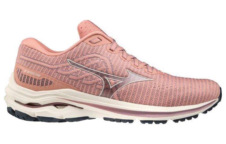 (WMNS) Mizuno Wave Inspire 18 Waveknit Super Wide 'Rose' J1GD222914