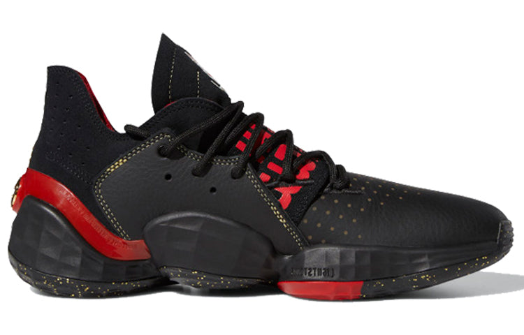 adidas Harden Volume 4 'Black Scarlet' EF9926