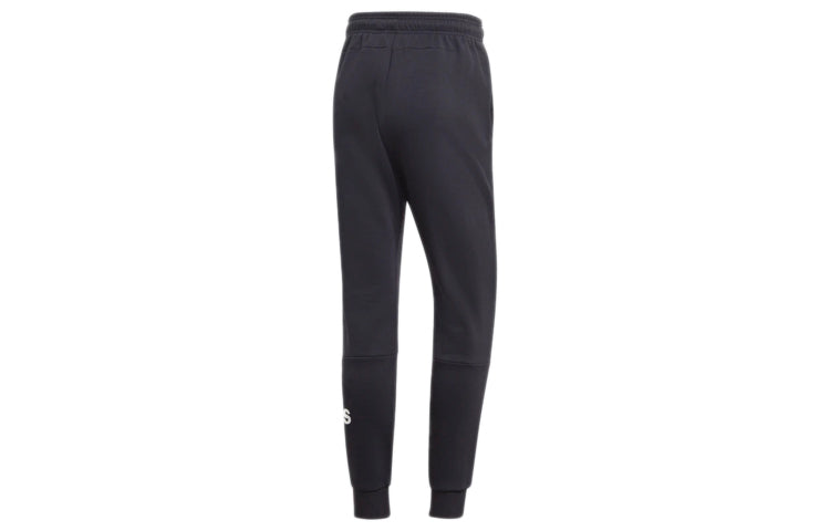 adidas Mh Bos Pnt Fl Printing Logo Casual Sports Pants Black GC7340