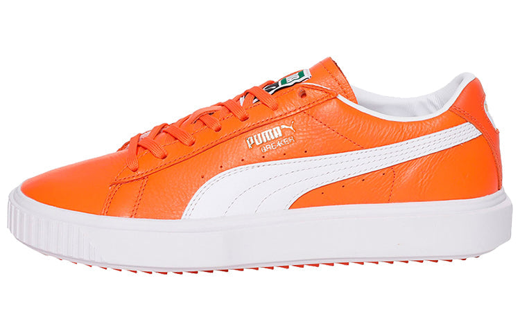 PUMA Breaker Leather Orange/White 366078-05