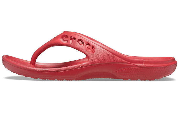 Crocs Baya Minimalistic Casual Flat Flip-Flops Red 11999-6EN