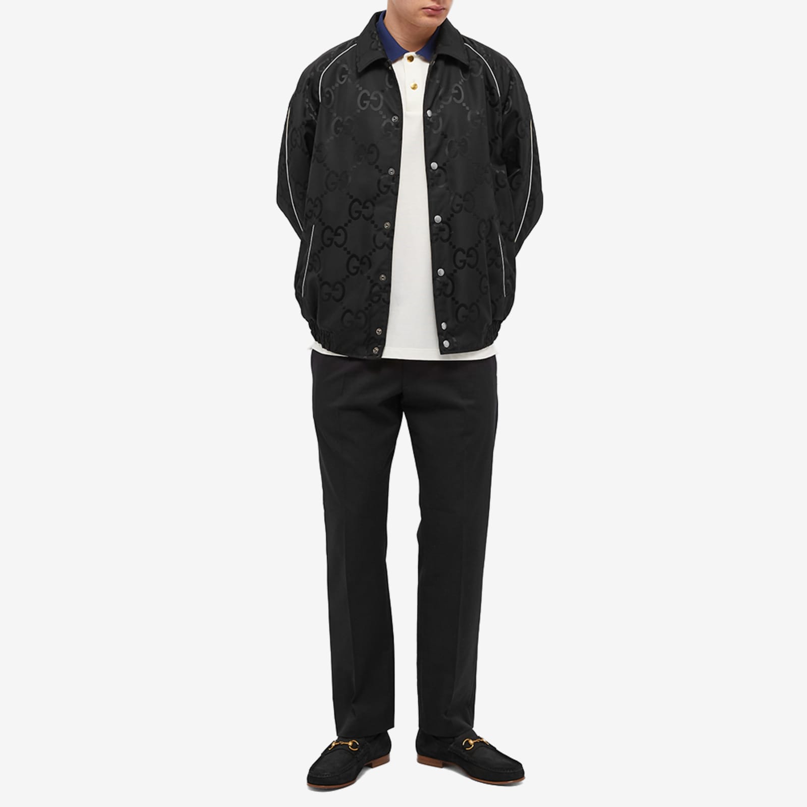 Gucci Jumbo GG Nylon Canvas Jacket 'Black' 694137-ZAJJM-1043