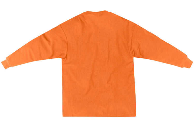 KITH x Coca-Cola L/S Quin Tee Crossover Loose Long Sleeves Unisex Orange KH3541-113