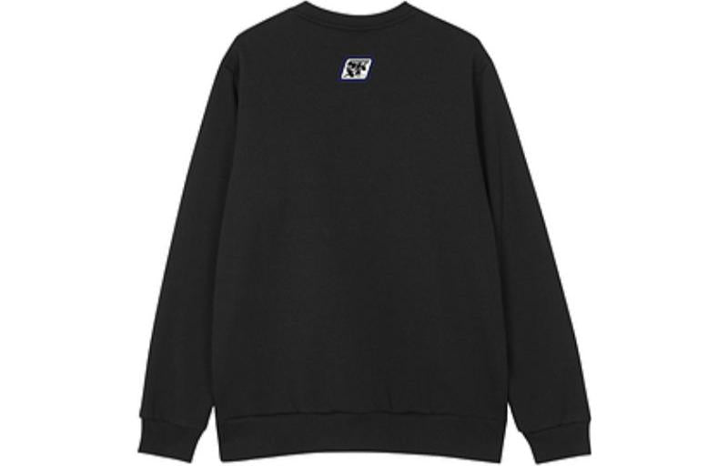 Skechers SKX Printed Crew Sweater 'Black White' L422M176