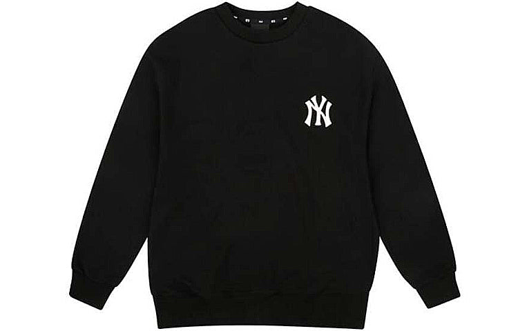 MLB New York Yankees Long-Sleeve Printing Logo Sports Fleece Unisex Black 31MT21941-50L
