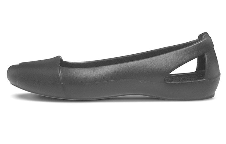 (WMNS) Crocs Sienna Flat Sandals 'Black' 202811-001