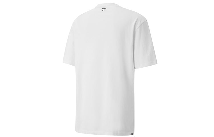 PUMA Printing Casual Short Sleeve White 599177-02