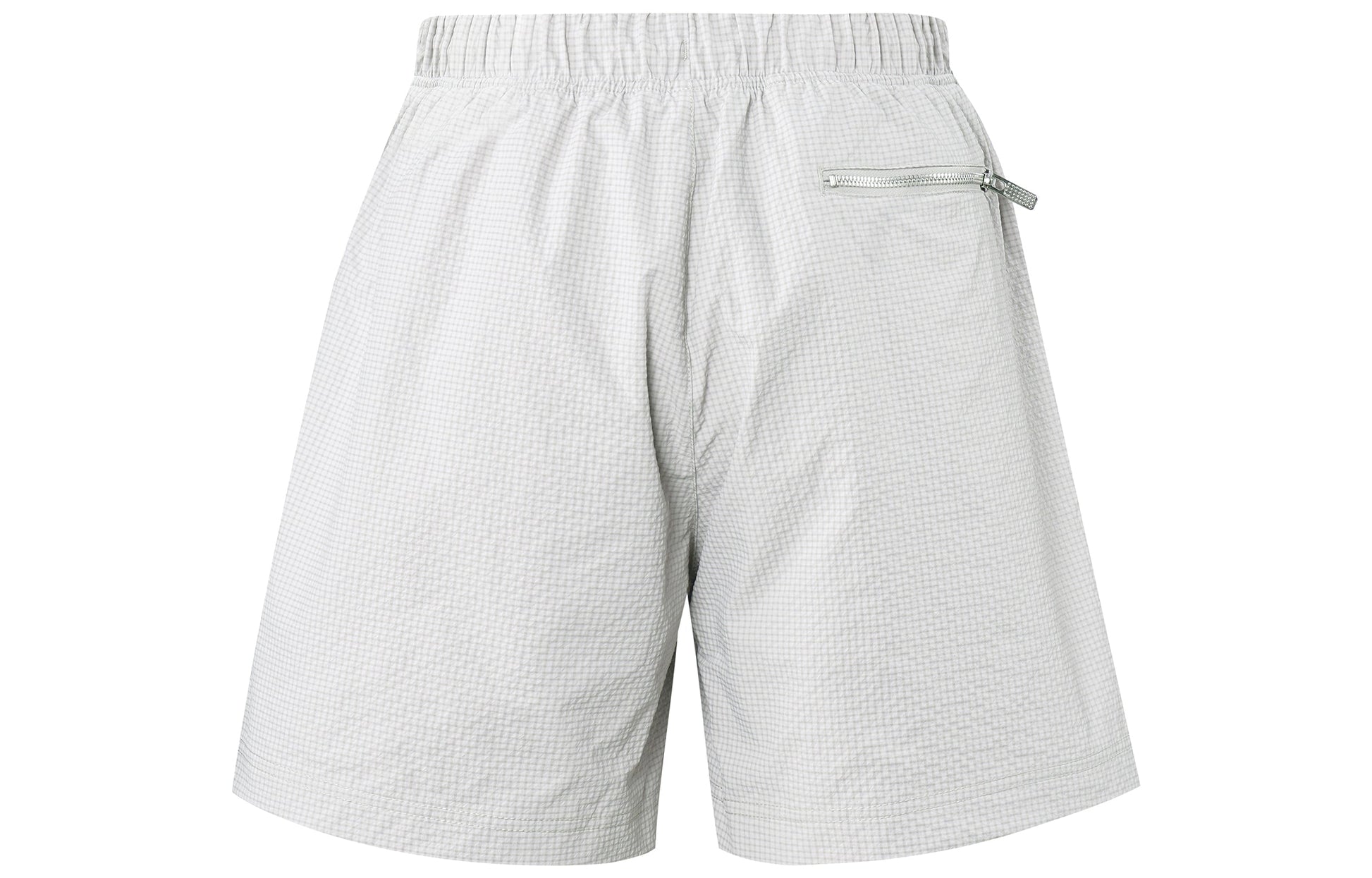 Nike Sportswear Solid Color Logo Micro Mark waterproof Woven Sports Shorts Gray DM5282-012