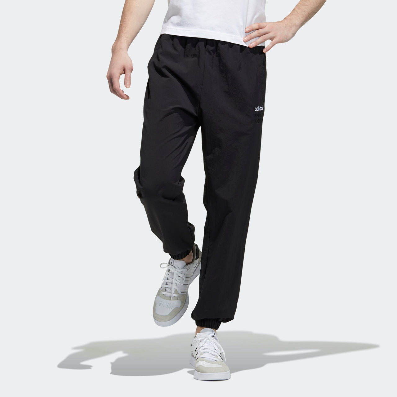 adidas neo M CE C+ WV TP Athletics Running Sports Woven Long Pants Black GP4884