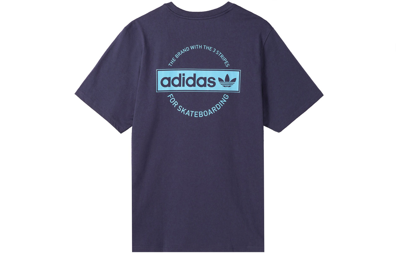 adidas 4.0 Circle T-shirt Asia Sizing 'Navy' HS3056