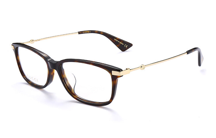 (WMNS) Gucci Brown Square Frame 54 Mm Glasses GG0759OA-002