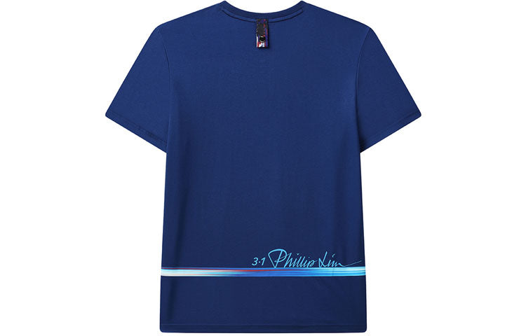 FILA x 3.1 phillip lim Crossover Outdoor Casual Sports Short Sleeve Blue F11M126101F-DB