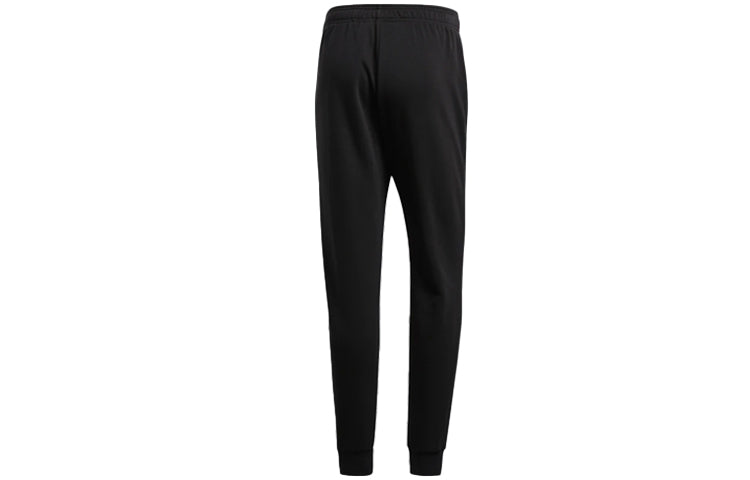 adidas Essentials French Terry Pants Knitted Sport Trousers Men's Black BK7433