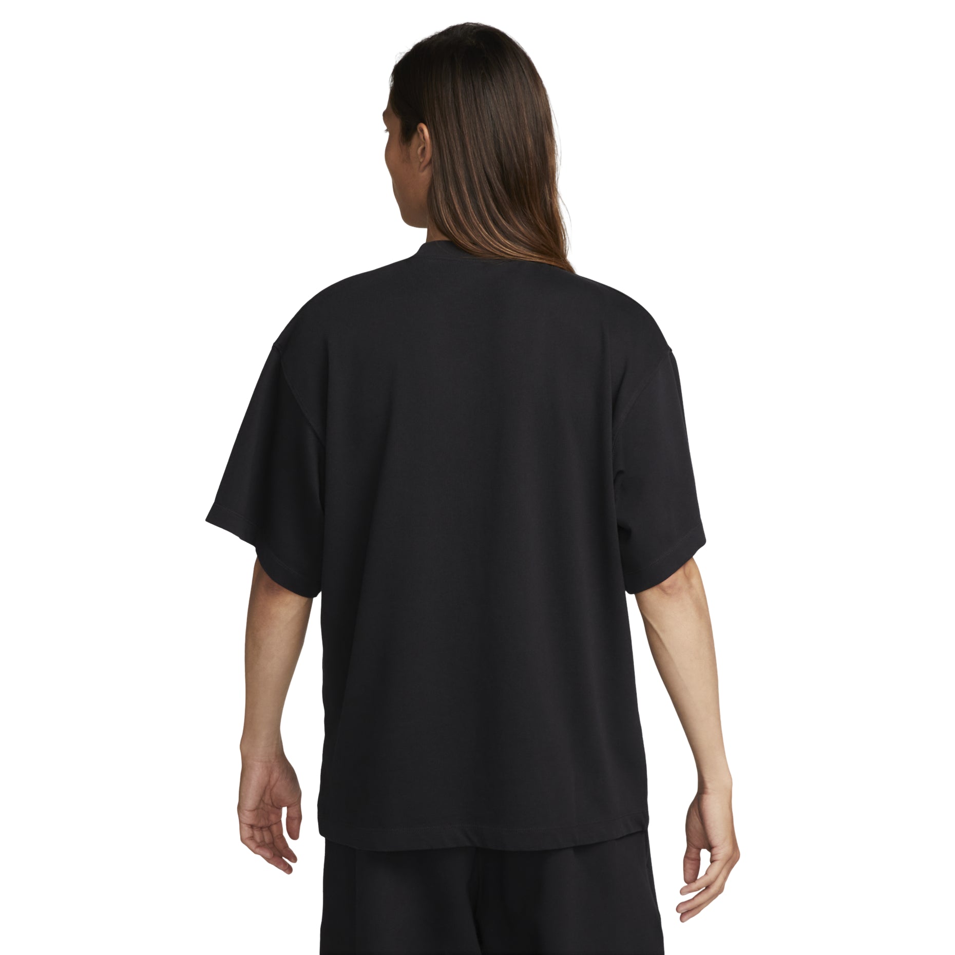 Nike Solo Swoosh Heavyweight Short Sleeve Tee 'Black' FB7866-010