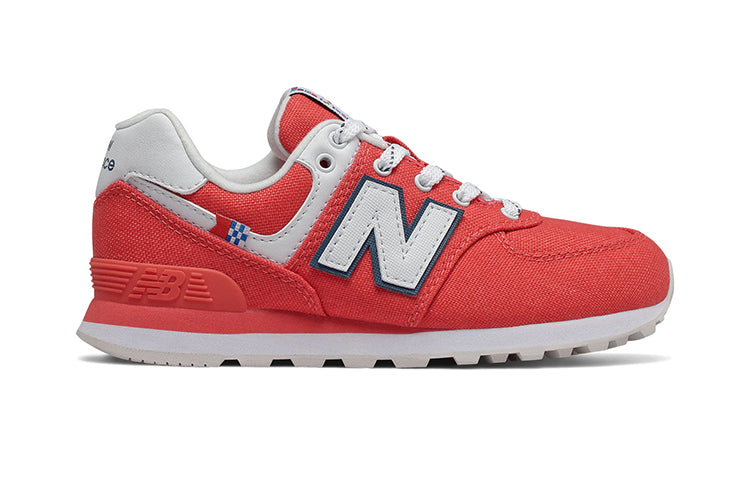 New Balance 574 White Orange Kid 'White Orange' PC574SOL