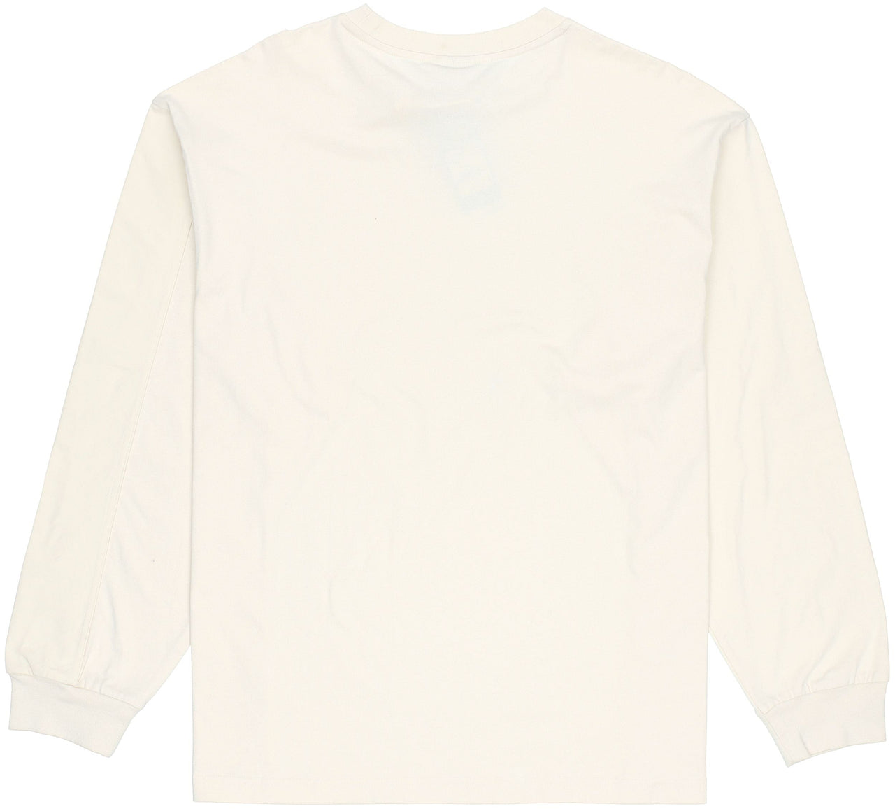 adidas originals Brand Logo Solid Color Round Neck Long Sleeves Beige HC0355