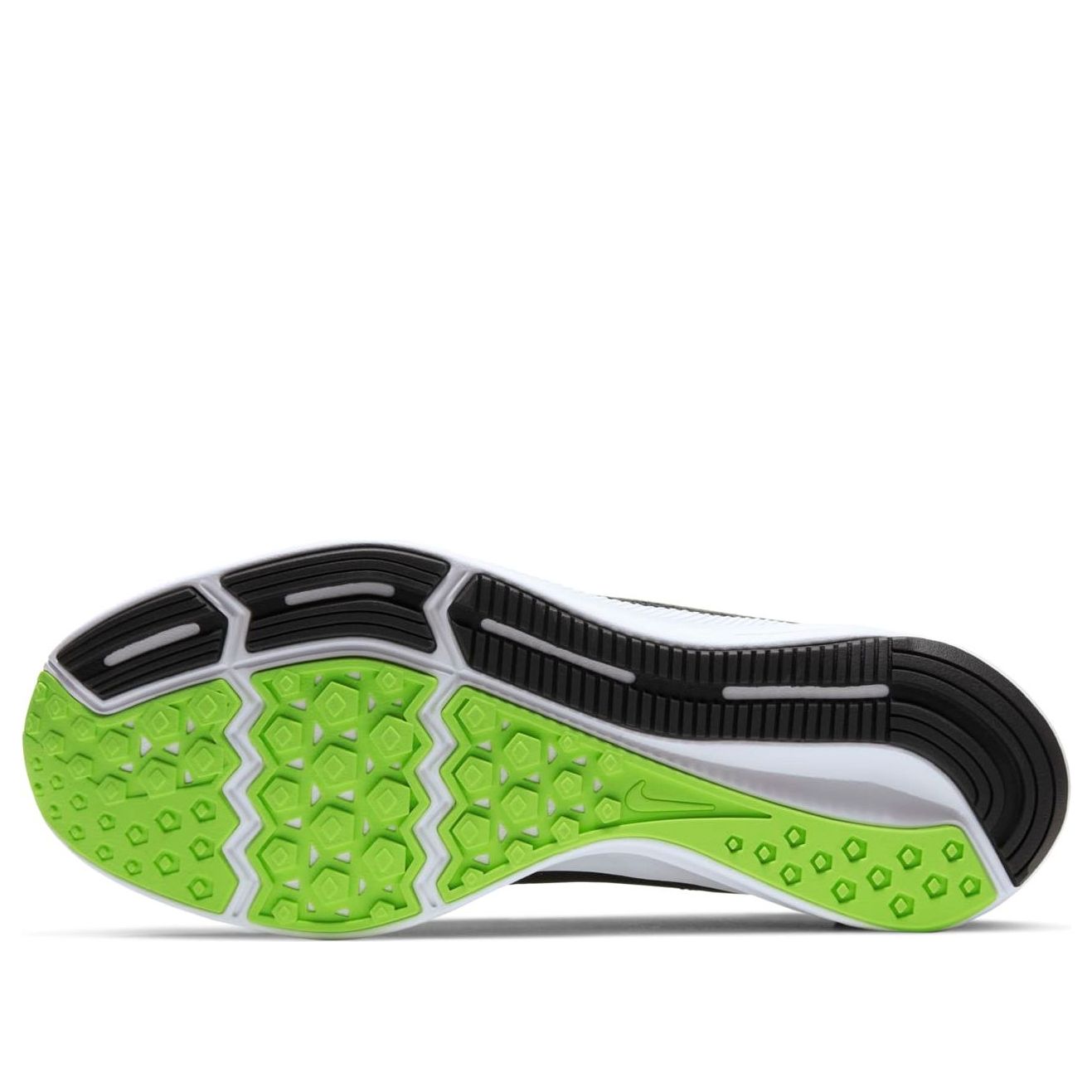 Nike Downshifter 9 Black/Green AQ7481-012