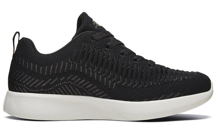 (WMNS) Skechers Bobs Squad 2 Sneakers Black/White 32816-BLK
