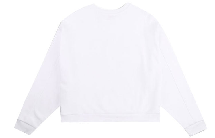 (WMNS) Levi's Short Casual Fleece Lined T-Shirt 'White' 85283-0000