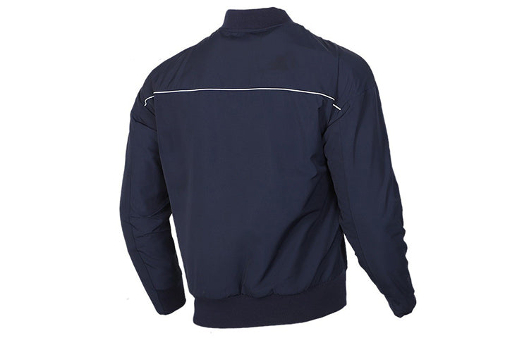 adidas logo Printing Reflective Casual Sports Jacket Blue FJ0171