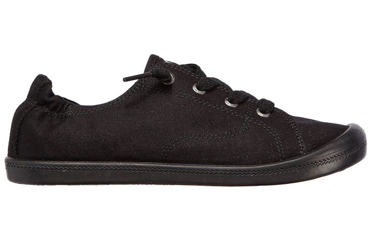 (WMNS) Skechers Bob's Beach Bingo Low-Top Sneakers Black 31963-BBK