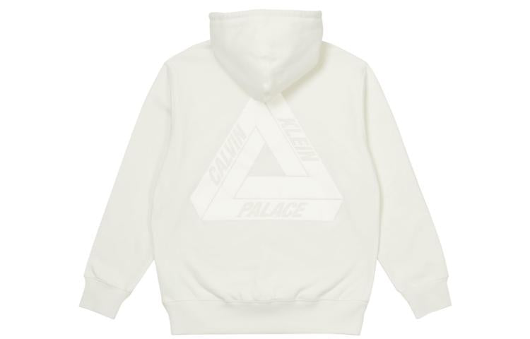 Palace X Calvin Klein Tri-ferg Hoodie 'White' 21653150-110