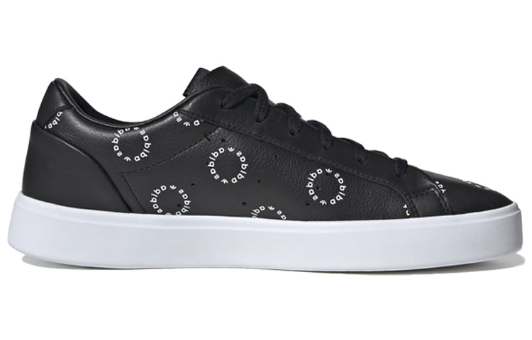 (WMNS) adidas Sleek 'Monogram Logo Print' FW2066