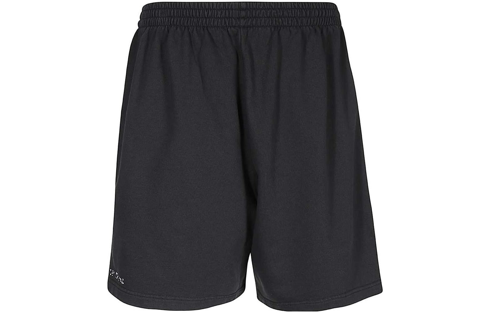 Balenciaga FW23 Logo Shorts 'Black' 676137TOVO61070
