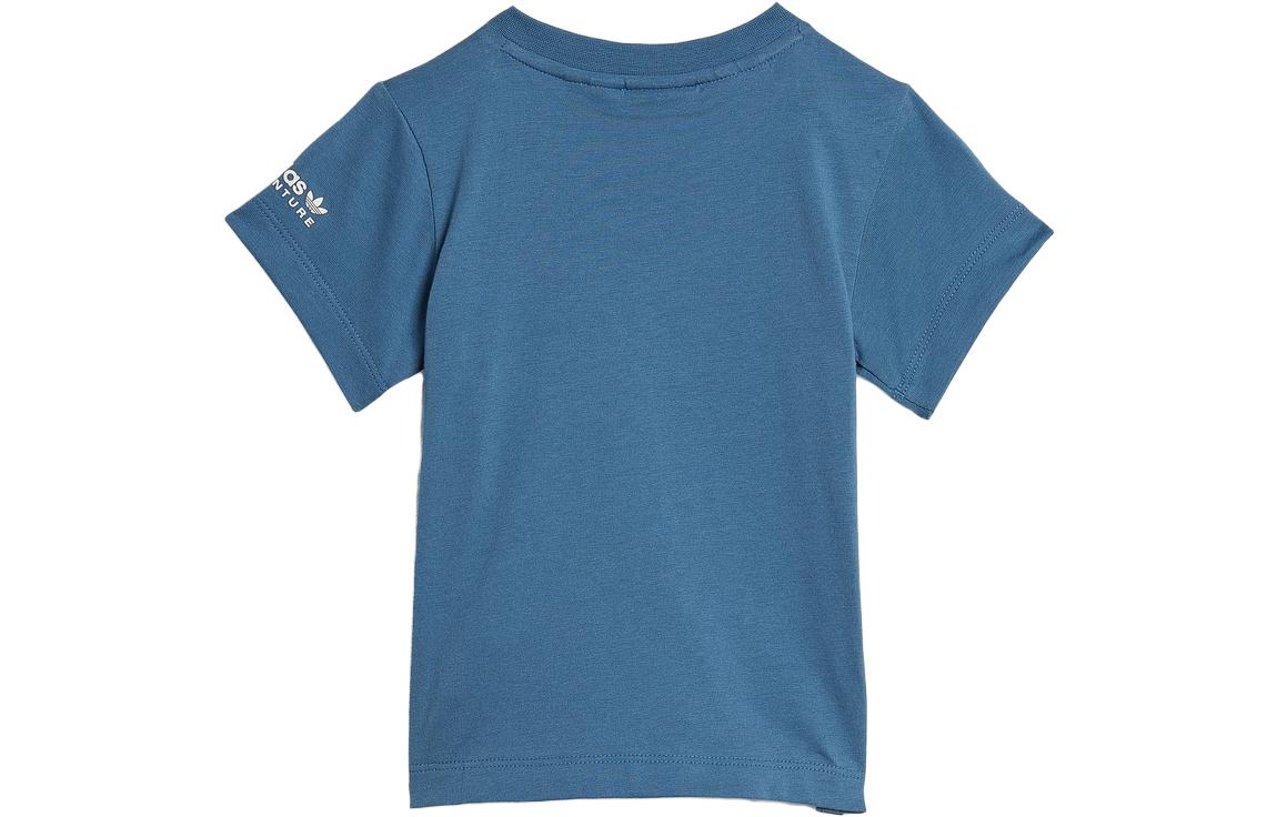 (TD) adidas Disney Mickey And Friends Tee 'Altered Blue' HK9777