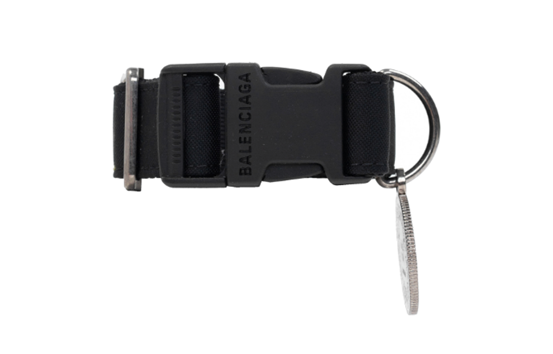 Balenciaga Logo Coin Braecelet 'Black' 656450-TZ10Z-1268
