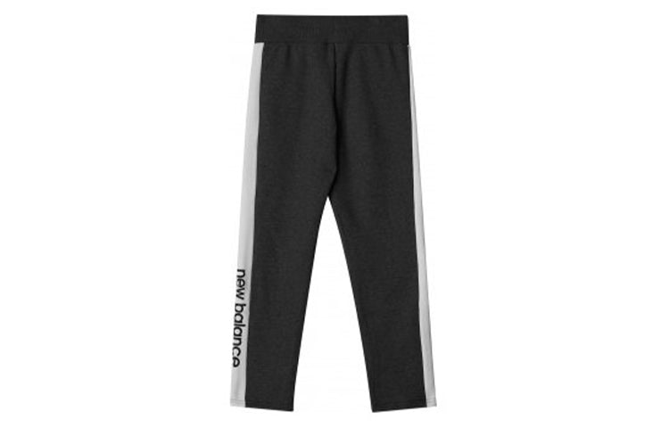 (WMNS) New Balance Regular Track Pants Asia Sizing 'Black White' AWP93580-HC