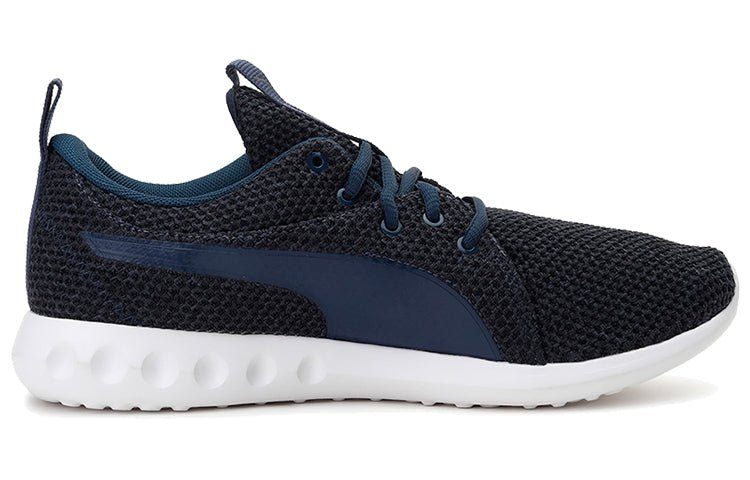 (WMNS) PUMA Carson 2 Knit Idp Running Shoes Black/Blue/White 191004-05