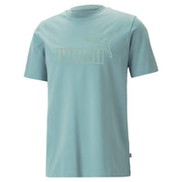 PUMA T-Shirt Ess Elevated T-Shirt 'Green' 673385-85