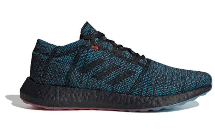 adidas PureBoost Go LTD 'Black Shock Cyan' D97425