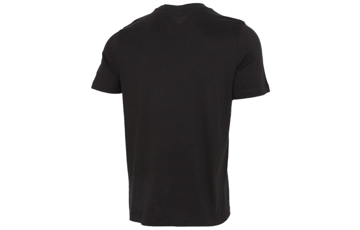 PUMA Printed Round Neck T-Shirt 'Black' 845577-51