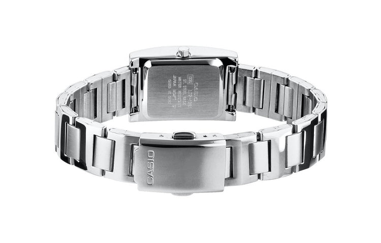 CASIO Stainless Steel Strap Quartz Waterproof Pink Dial Pink Analog LTP-1283D-4A