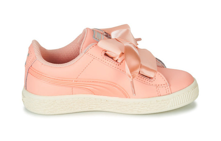 (PS) PUMA Ps Basket Heart Jelly. Fashion Sneakers Pink 368978-02
