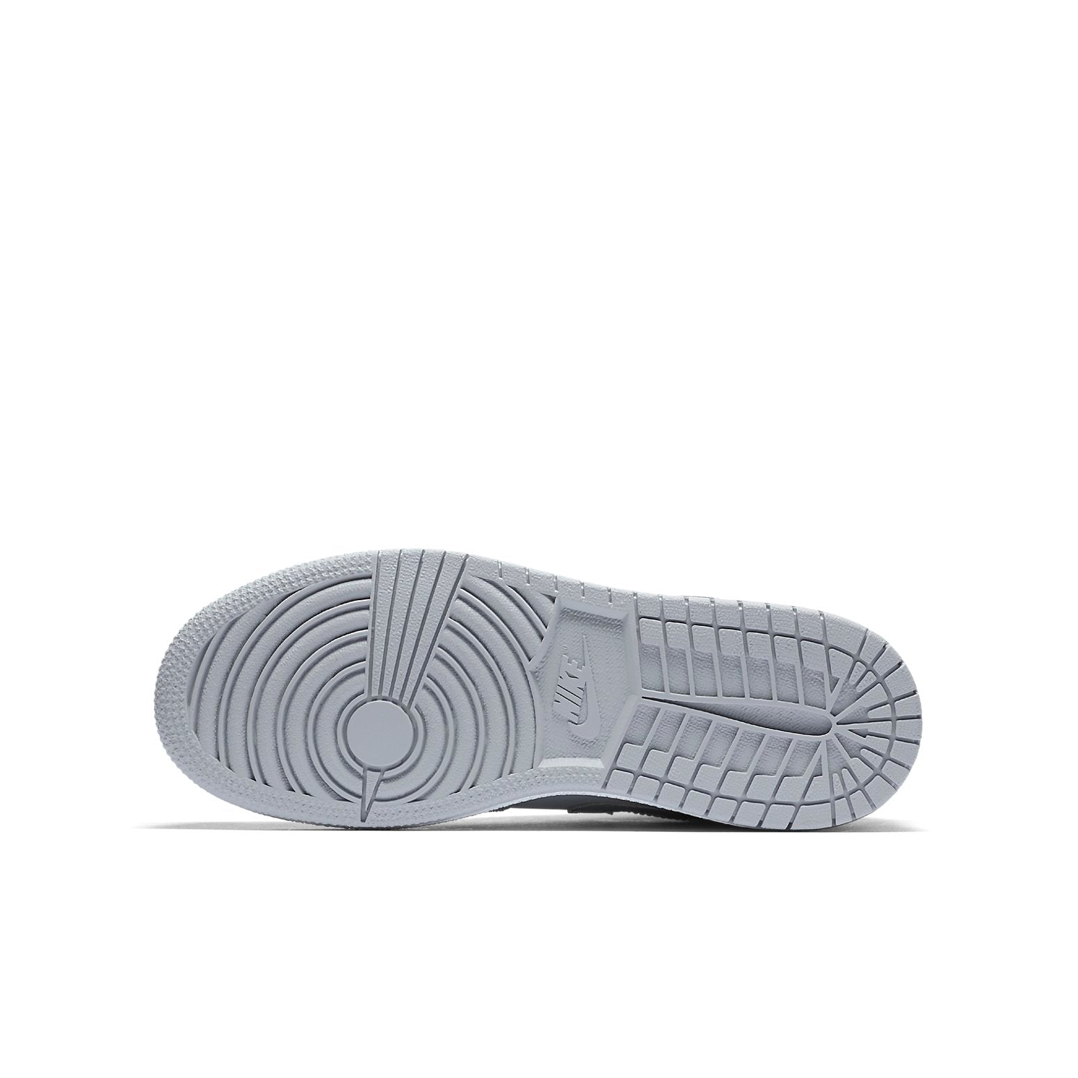 (GS) Air Jordan 1 Mid 'Wolf Grey' 554725-033