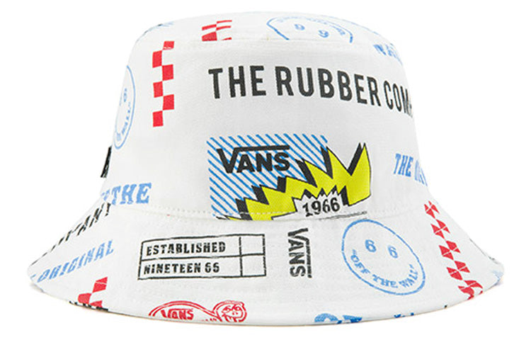 Vans Bucket Hat 'White Multi-Color' VN0A5F1PZH6