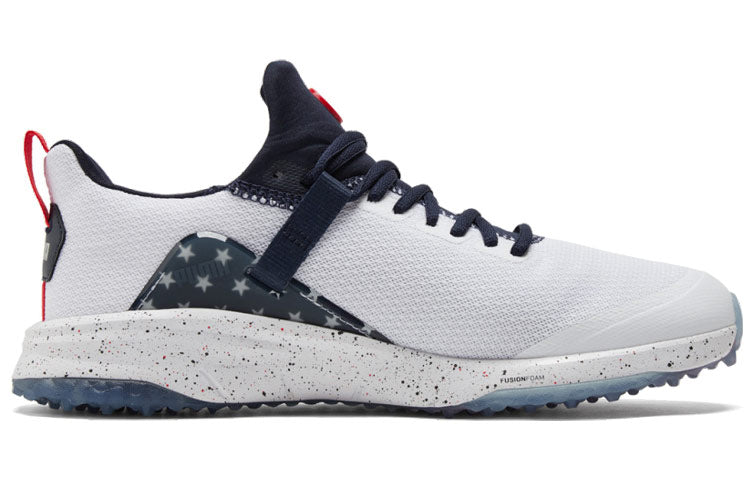 PUMA Fusion EVO Sport Shoes White/Blue/Red 195586-01
