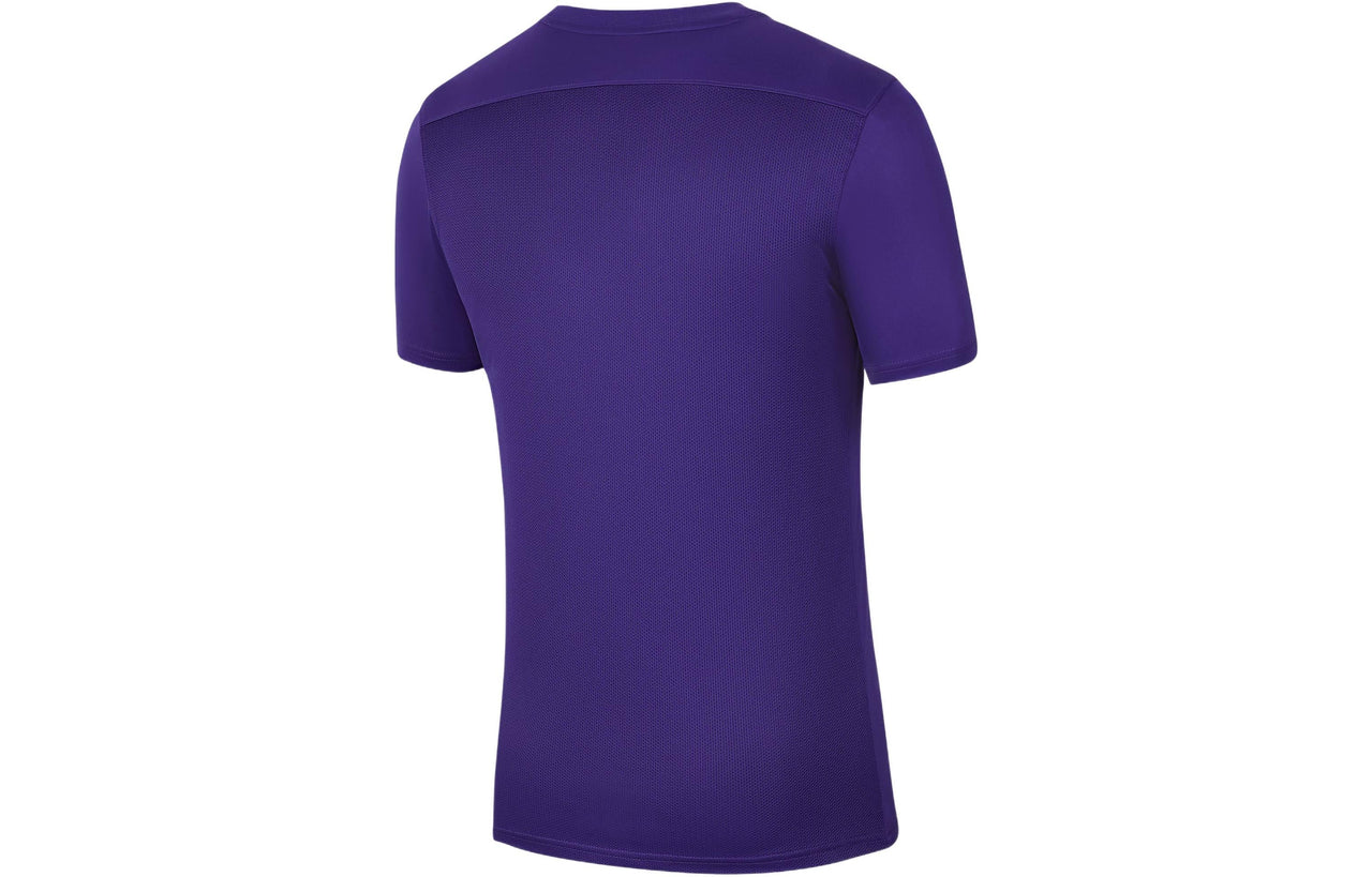 Men's Nike Dri-FIT Logo Printing Round Neck Pullover Short Sleeve Us Edition Purple T-Shirt BV6708-547