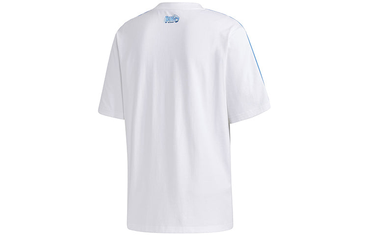 Men's adidas neo Donald Duck Sports Short Sleeve White T-Shirt GJ5646