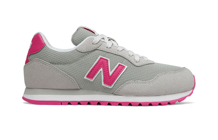 New Balance 527 Grey Pink Kids GC527LGP
