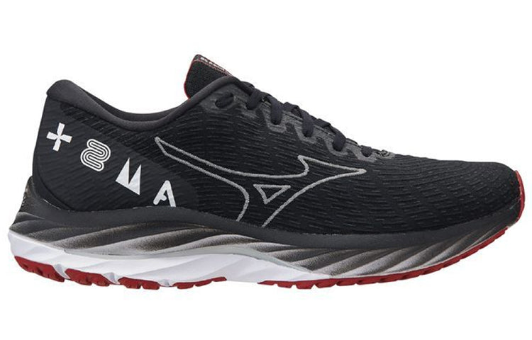 Mizuno Wave Rider 26 SSW 'Black White Red' J1GC226201