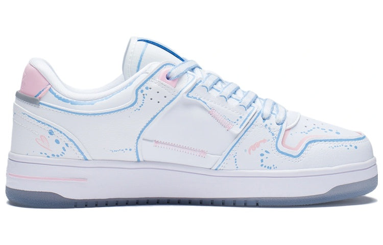 (WMNS) Li-Ning Tianji 'White Blue Pink' AGCT376-1