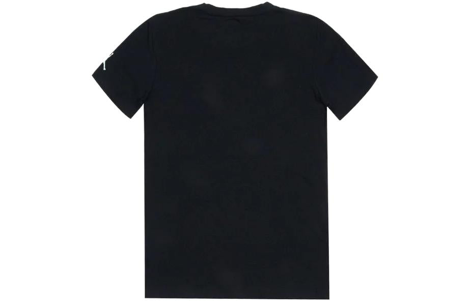 Air Jordan Printing Logo Round Neck Short Sleeve Black CZ2011-010