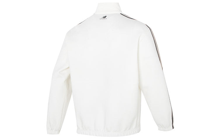 New Balance Sport Club Coat Asia Sizing 'White Black Red' 6DD12043-IV