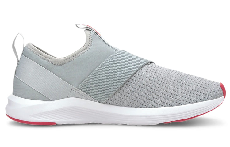 (WMNS) PUMA Prowl Slip On Low Top Running Shoes 'Grey Pink' 193078-02