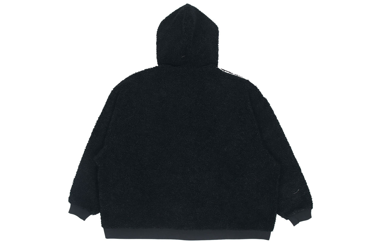 (WMNS) adidas originals Full Zip Hooded Jacket Black FU3825